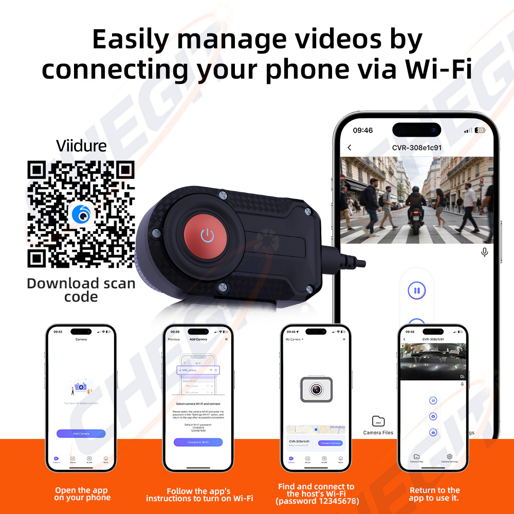 New 2K HD Motorcycle DVR Water - đánh giá và giá Cycling Loop