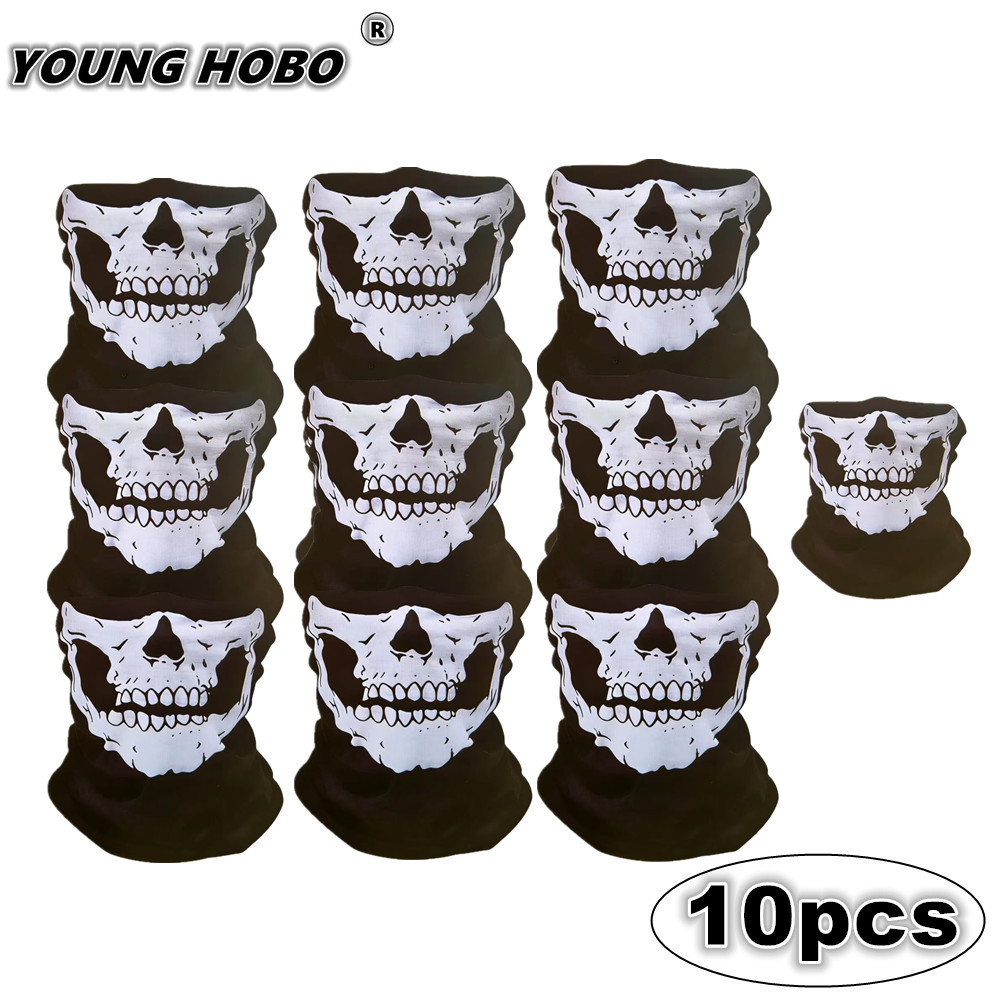 10pcs Skull Seamless Windproof - đánh giá và giá Cycling Loop