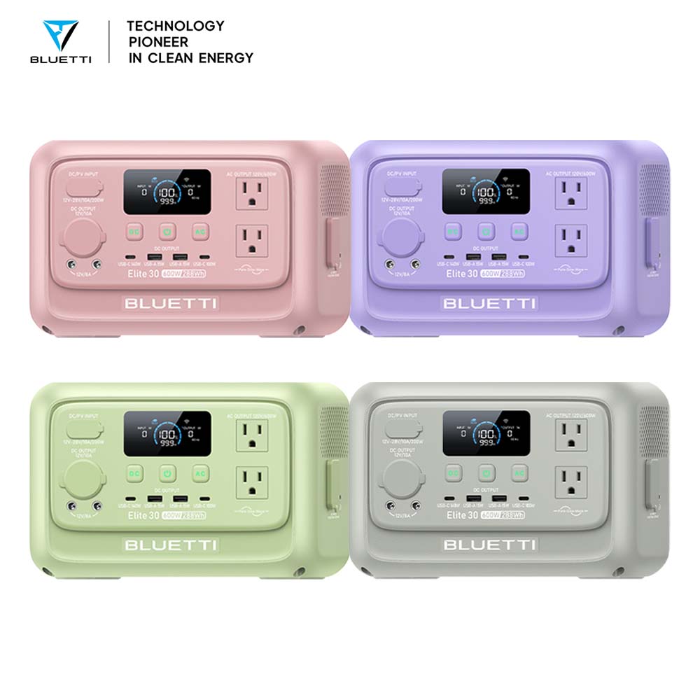 【Renew】BLUETTI Elite 30 V2 Por - đánh giá và giá Usb Charger Dynamo