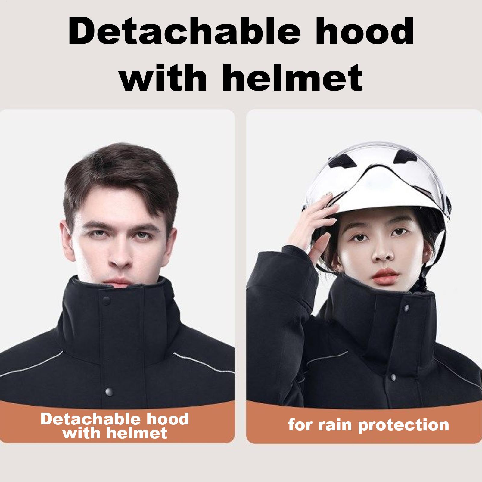 Motorcycle Winter Jacket 4-Poc - đánh giá và giá Winter Cycling Commute