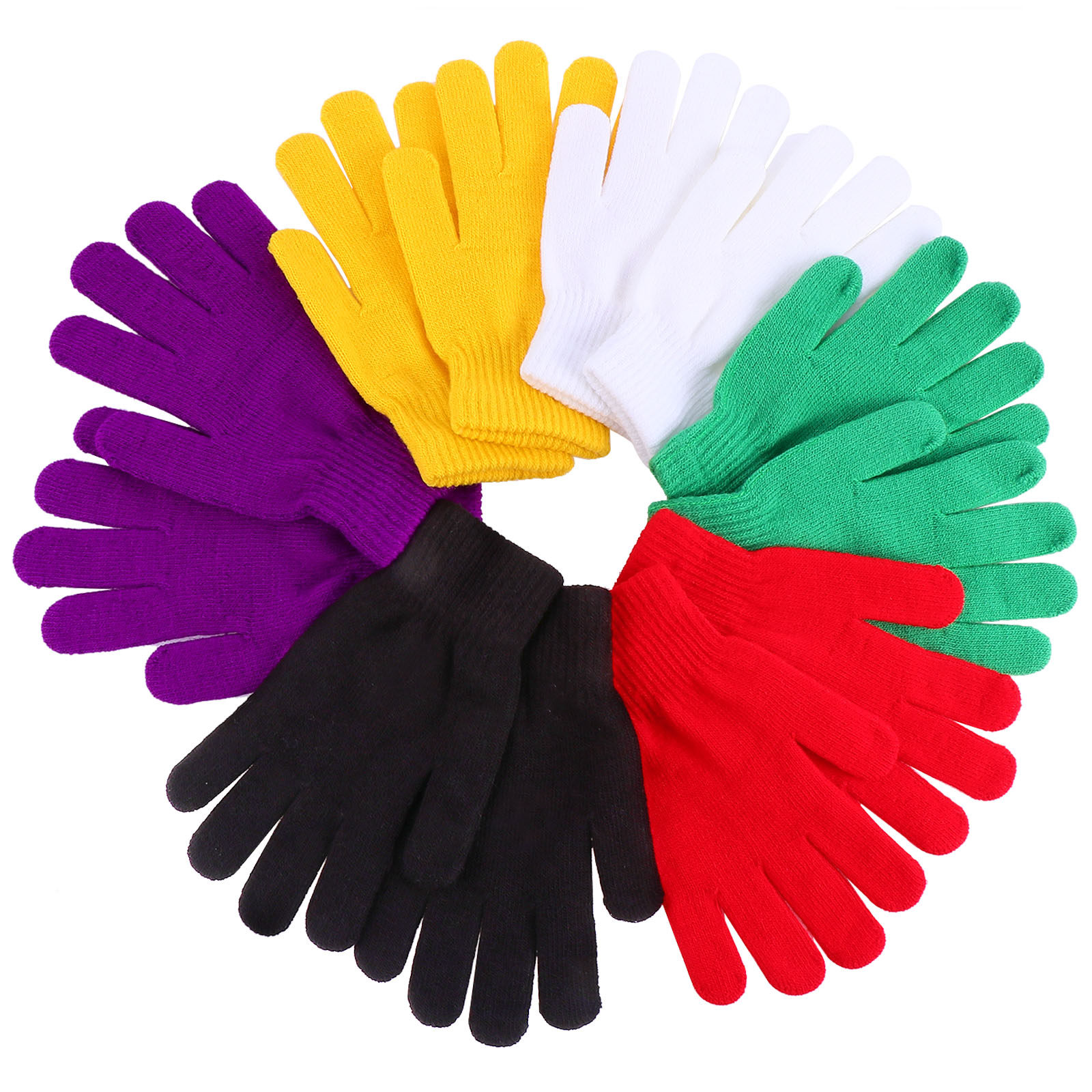 6Pairs Winter Knit Gloves Adul - đánh giá và giá Winter Cycling Commute