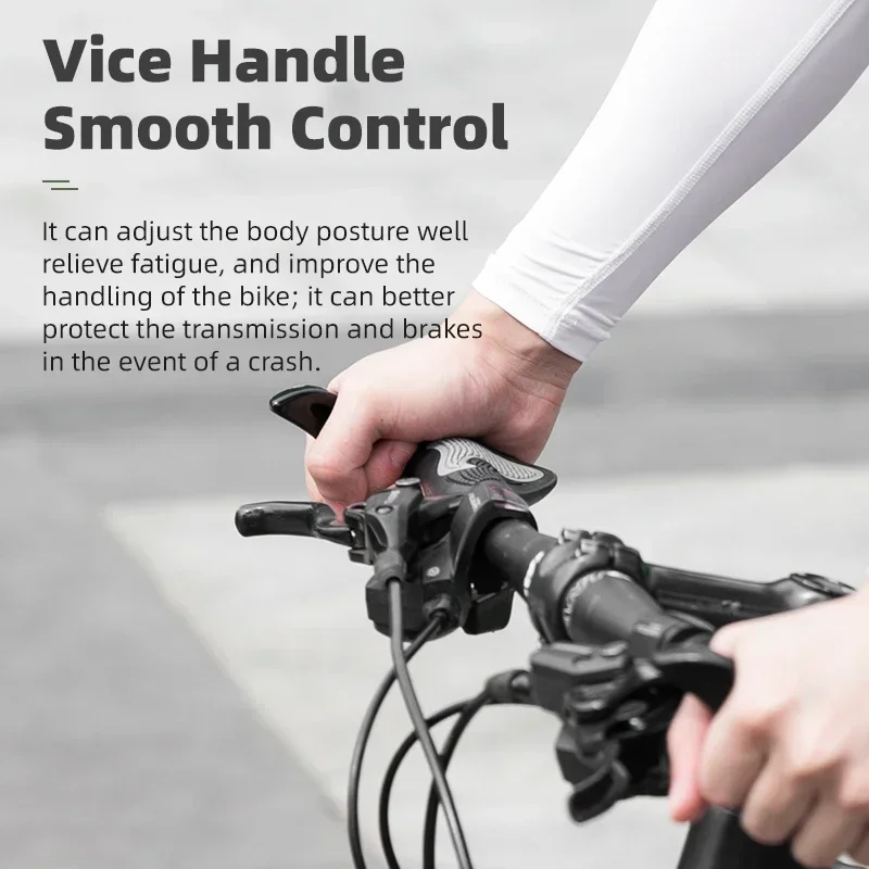 ROCKBROS MTB Grips Rubber Non- - đánh giá và giá Commuter Bike Lock