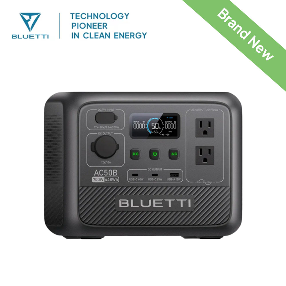 BLUETTI AC50B Portable Power S - đánh giá và giá Usb Charger Dynamo