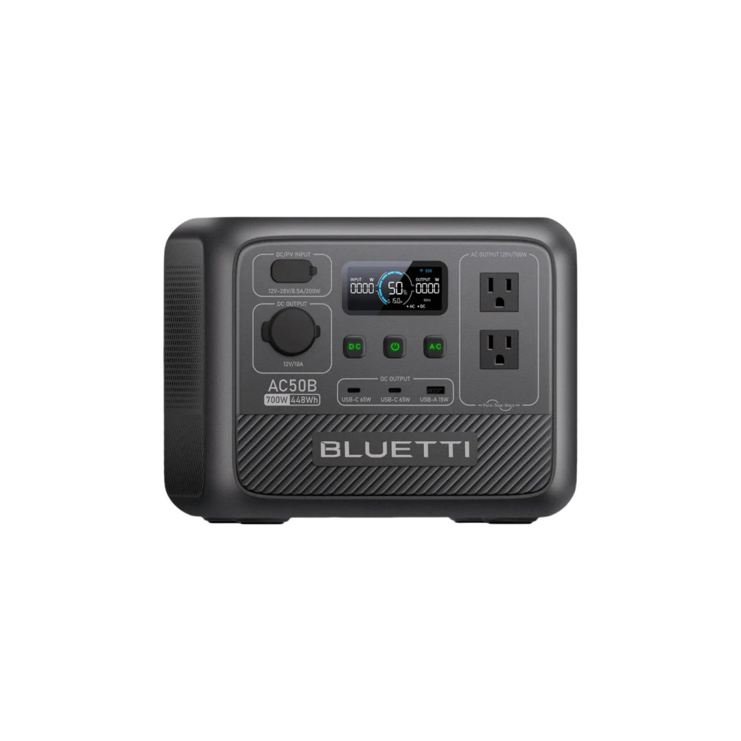 BLUETTI AC50B Portable Power S - đánh giá và giá Usb Charger Dynamo