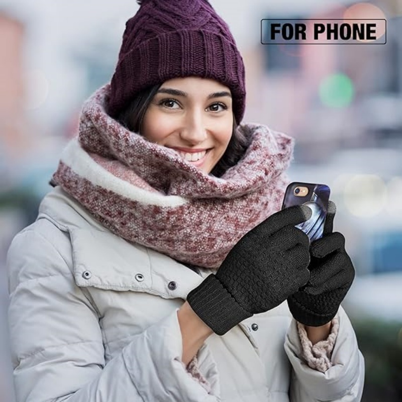 1-10Pairs Thick Knit Touchscre - đánh giá và giá Winter Cycling Commute
