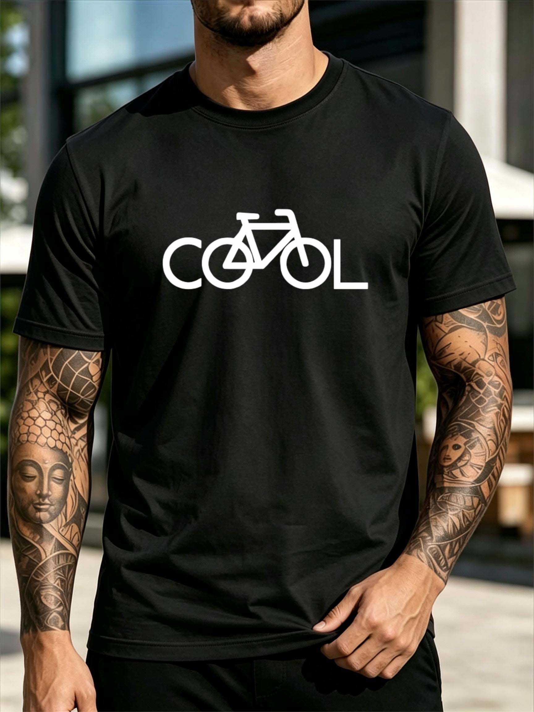 Men's Round Neck Short-Sleeve  - đánh giá và giá Cycling In City