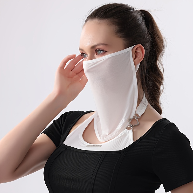 Ice Silk Sun Face Mask, Breath - đánh giá và giá Cycling Loop