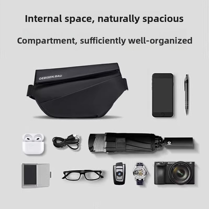 Magnetic Buckle Men Crossbody  - đánh giá và giá Cycling Commute Bag