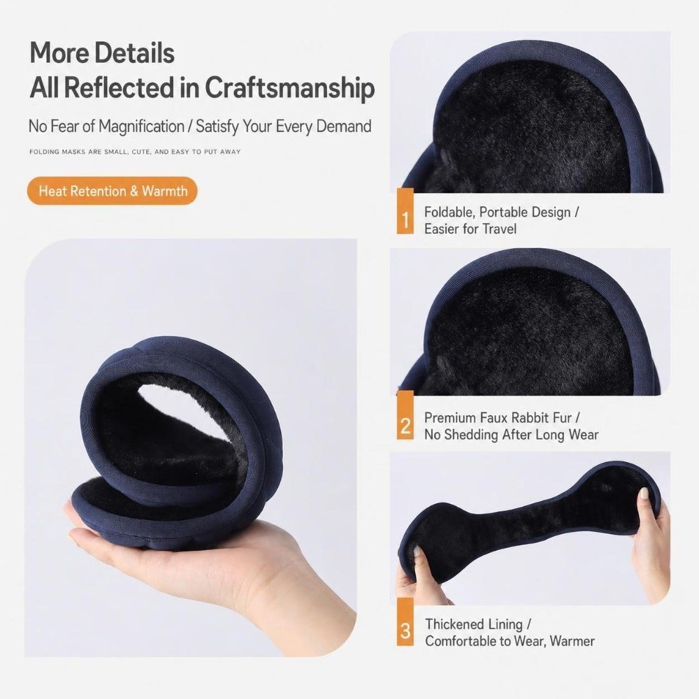 Thick Lined Winter Earmuffs Li - đánh giá và giá Winter Cycling Commute