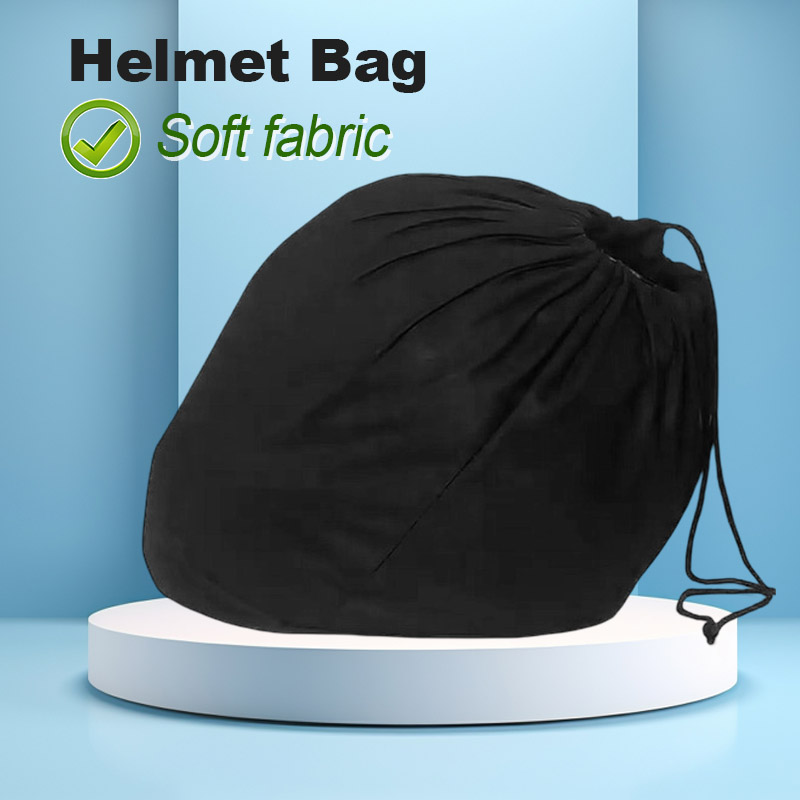 Soft Helmet Bag Plush Drawstri - đánh giá và giá Cycling Commute Bag